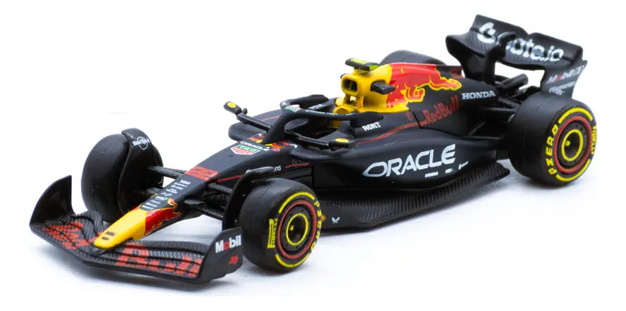 Auto Burago Oracle Redbull Rb21 2025 Escala 1:64 Tsunoda #22 Azul Oscuro