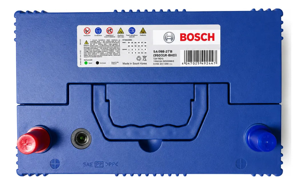 Batería Bosch 90 ah 730cca 105d31r positivo izquierdo