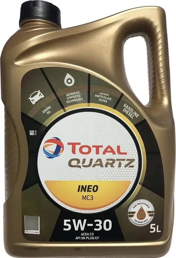 Aceite para motor Total Quartz INEO MC3 5W-30 sintético 5 litros