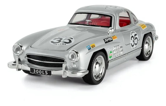 Modelo A Escala 1/32 Mercedes 300sl Sedán Deportivo En Metal