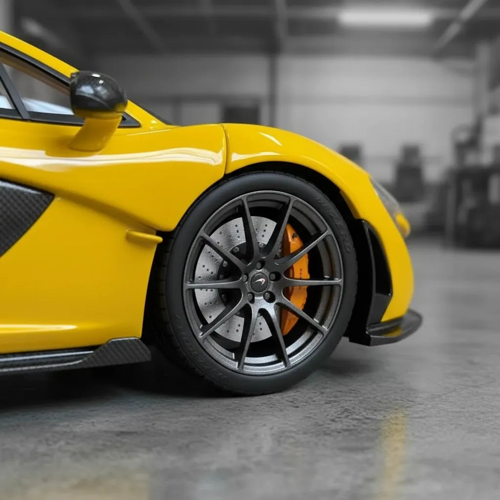 Auto Escala Mclaren P1 Luces Led Full Detalles Puertas