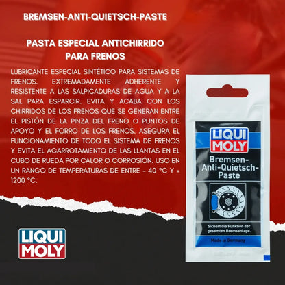 Pasta Antichirrido Para Frenos Liqui Moly Anti-quietsch 10 G