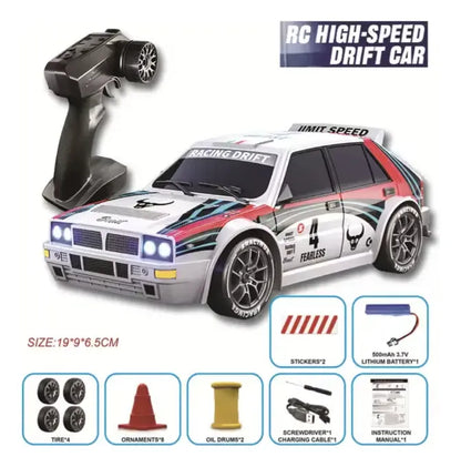 Auto Control Remoto Lancia Delta Icono Rally Escala 1:24