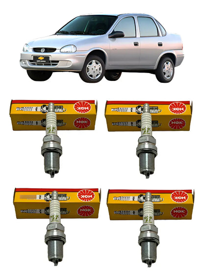 Bujias Chevrolet Corsa 1.4 - 1.6 Todos Los Años 4 unidades