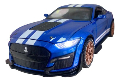 Auto Escala 1/32 Ford Mustang Gt 5.0 Luces Habre Puertas Mal