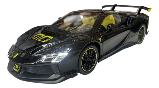 Auto A Escala 1/24 Ferrari Full Detalles Luces Metal Puertas