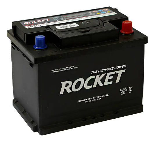 Batería Rocket 62ah 500 Cca Pos.derecho