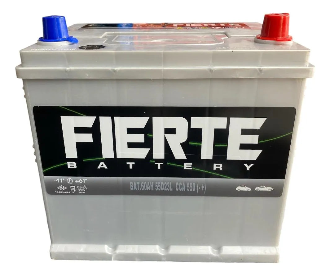 Bateria Fierte 60 Ah 550cca 55D23L