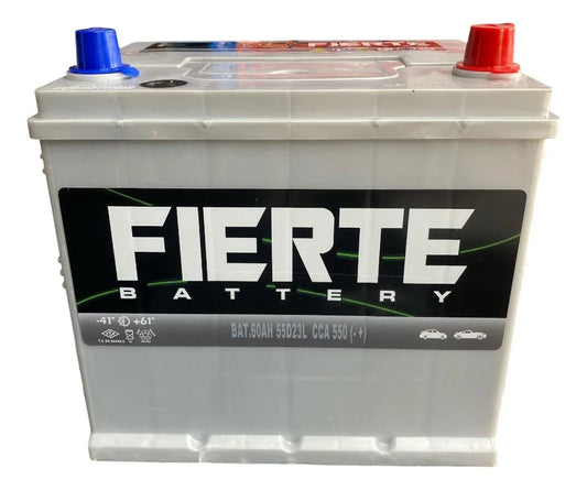 Bateria Fierte 60 Ah 550cca 55D23L