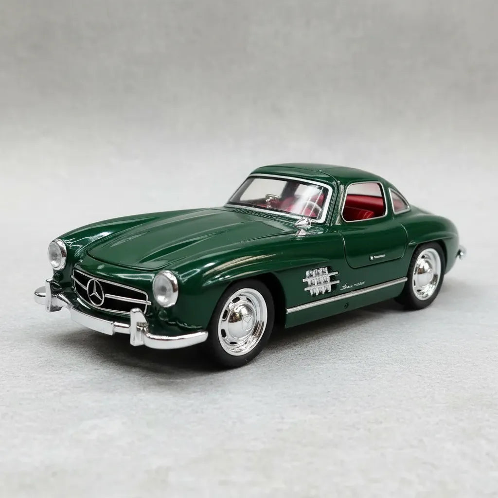 Auto Escala 1/32 Mercedes Benz 300sl Metal Luces