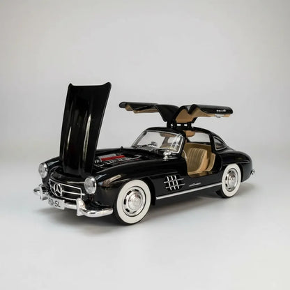 Auto Escala 1/24 Mercedes Benz 300sl Luces Led Full Detalles