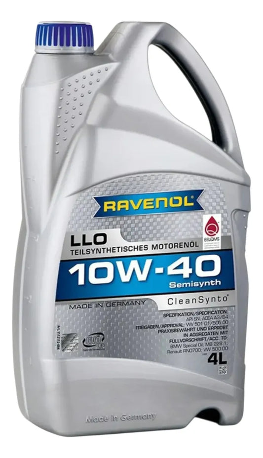 Aceite Motor Ravenol Llo 10w-40 4 Litros -sintético Original