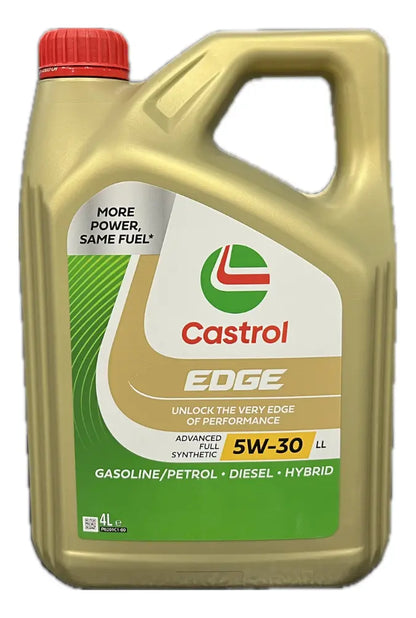 Aceite para motor Castrol sintético 5W-30 para auto/camioneta x 4L