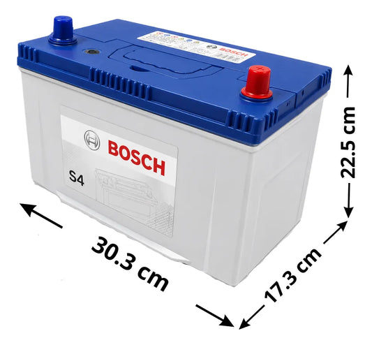 Batería Bosch 90ah 730 cca positivo derecho 105d31l