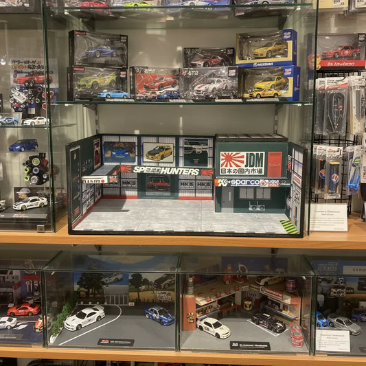 Diorama Estacionamiento Garage Escala 1/64 Autos Colección