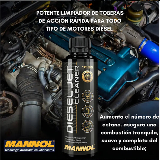 Limpia Inyectores Diésel Mannol 250ml Para Turbo y Atmosféricos