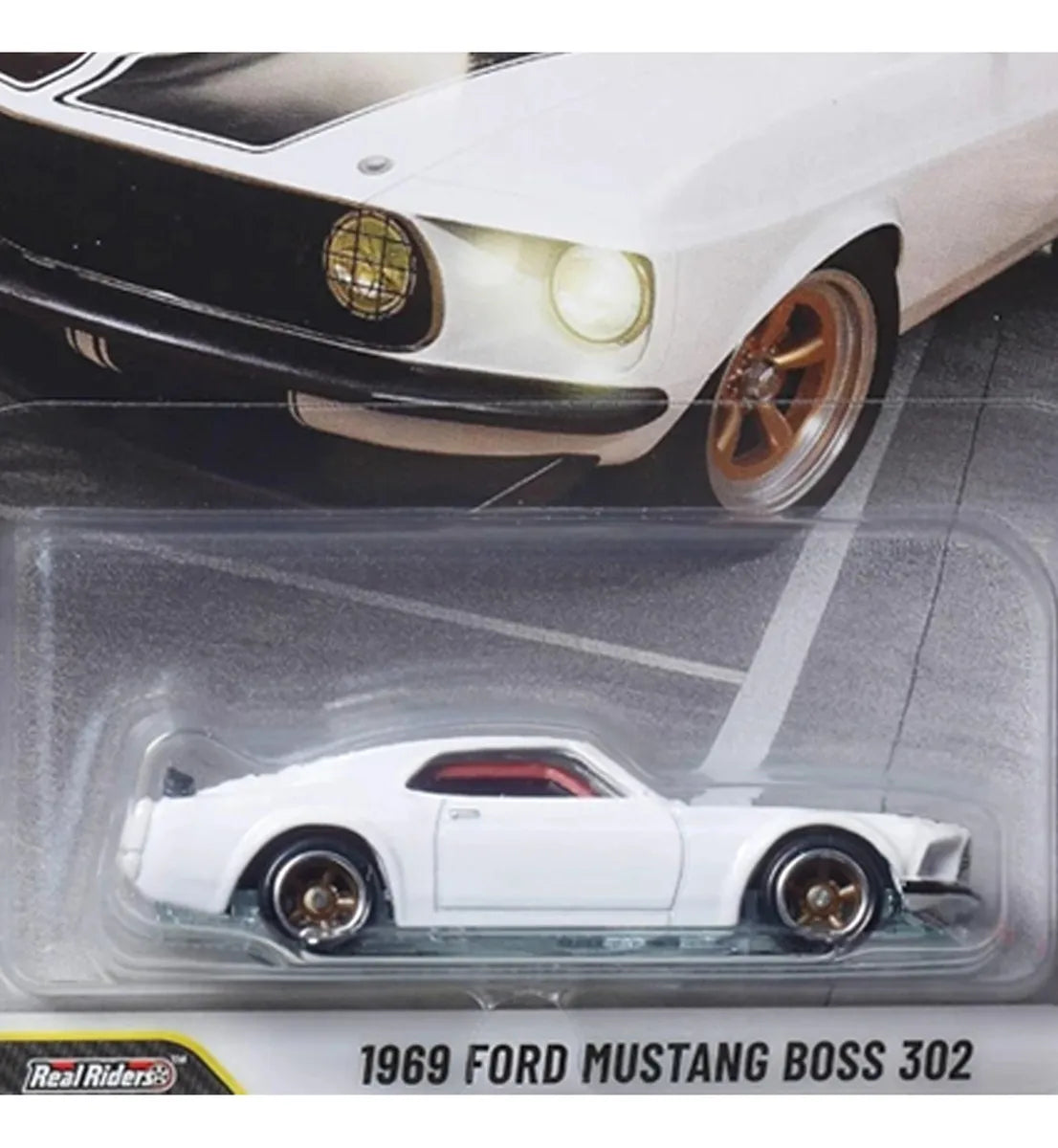 Hot Wheels Premium Rapido Y Furioso Ford Mustang Boss 302/25 Blanco
