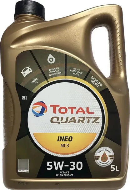 Aceite para motor Total Quartz INEO MC3 5W-30 sintético 5 litros