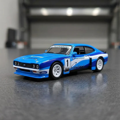 Hot Wheels Premium Team Transport Ford Capri Gr5 Azul