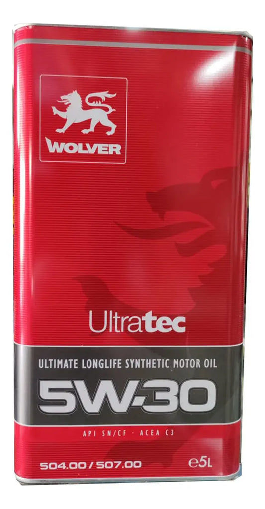 Aceite Wolver Ultratec A1 5w30 X 5 Litros 100% Sintetico