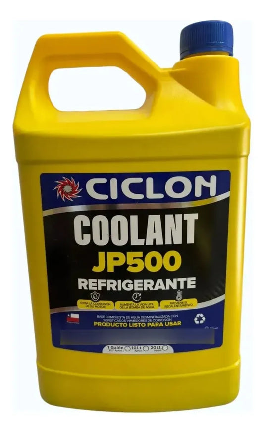 Coolant Jp500 Refrigerante 3,79 Ltrs Verde Ciclon