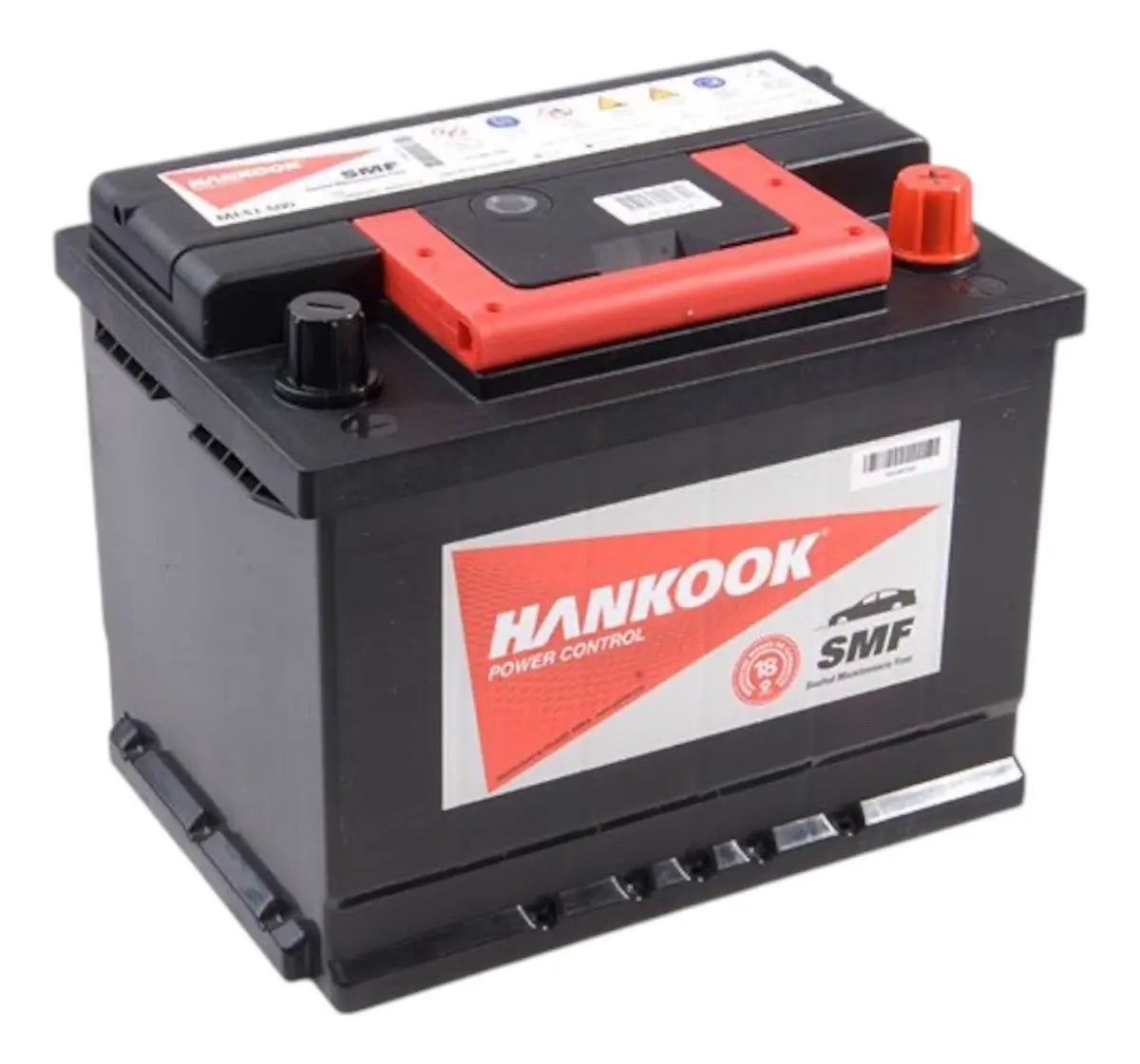 Bateria Hankook 60 Amperes 600cca -+ Derecho