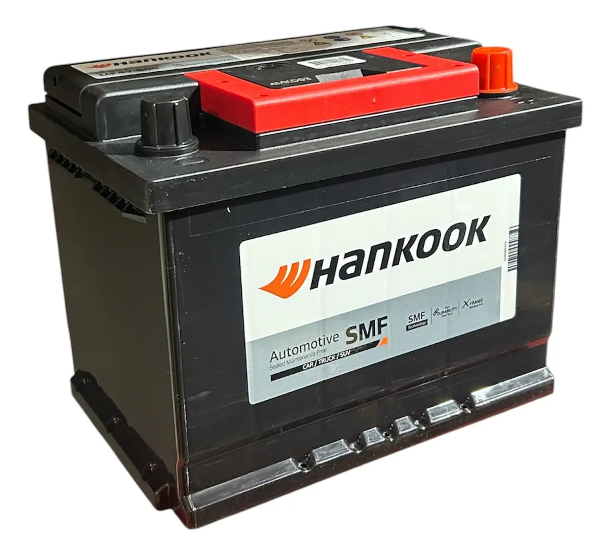 Bateria Hankook 60 Amperes 600cca -+ Derecho