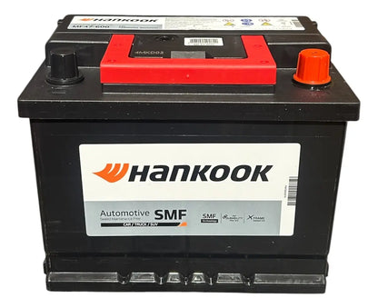 Bateria Hankook 60 Amperes 600cca -+ Derecho