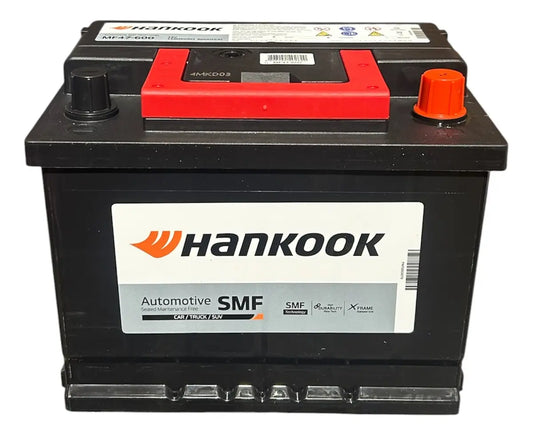 Bateria Hankook 60 Amperes 600cca -+ Derecho